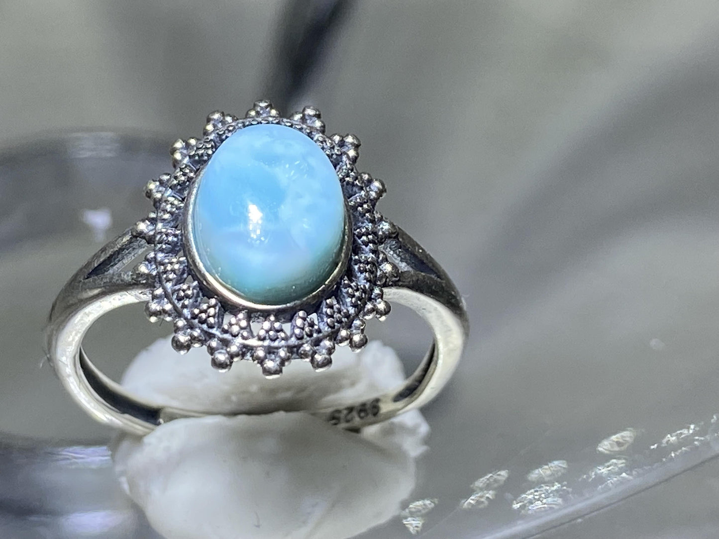 Larimar ring