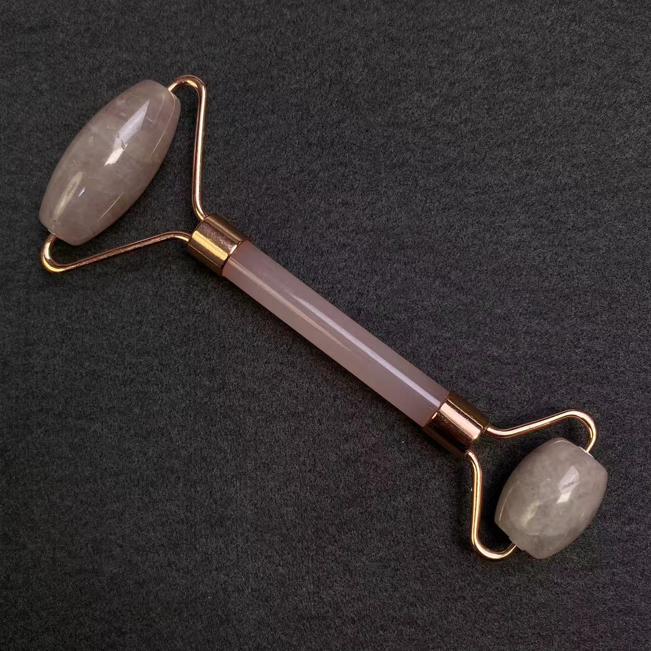 Natural Jade/Crystal Gold Beauty Bar Massage Stick - TikTok Special Offer