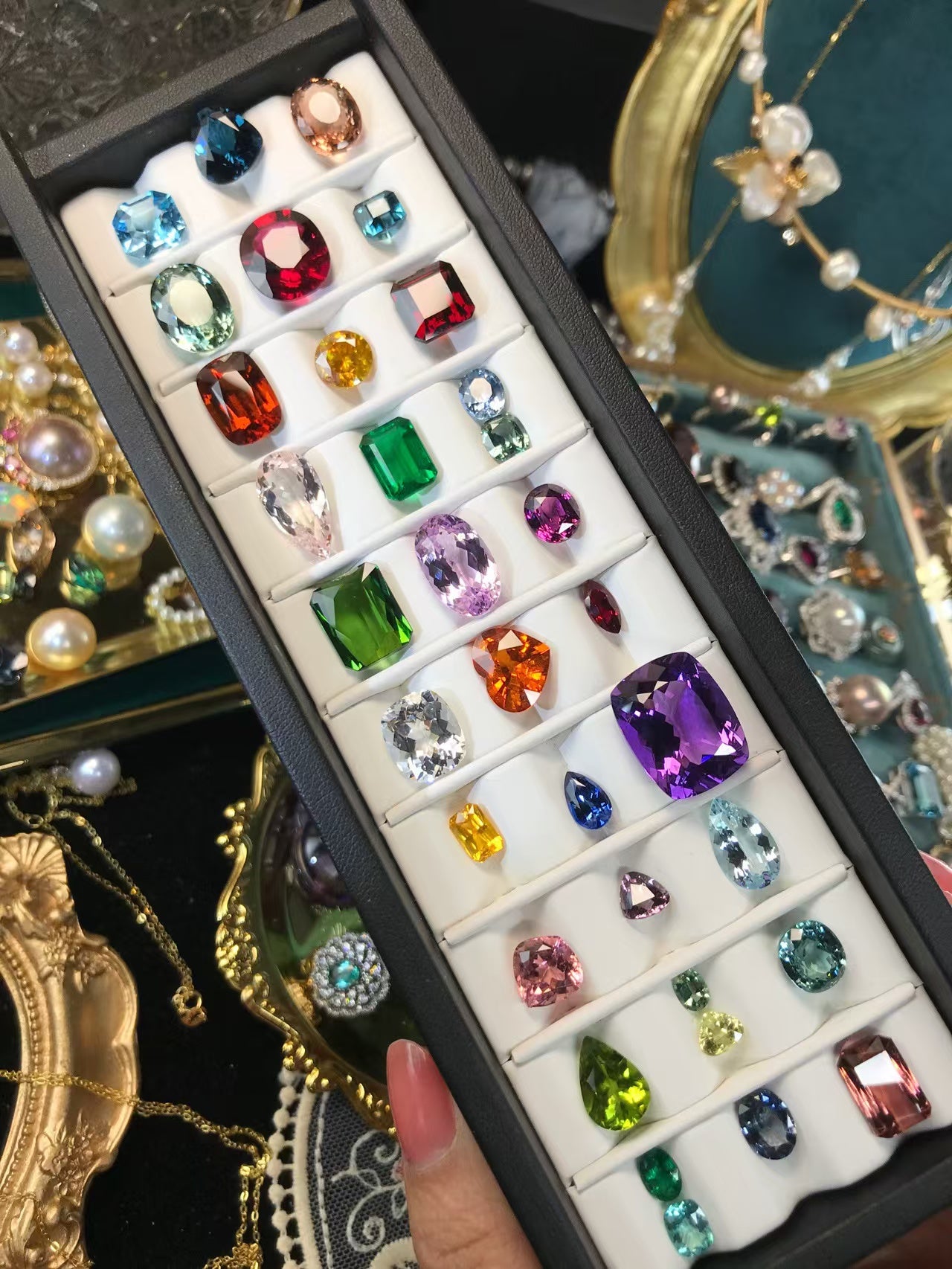 Natural Gemstone Crystal Jewelry Tiktok Live - Check out