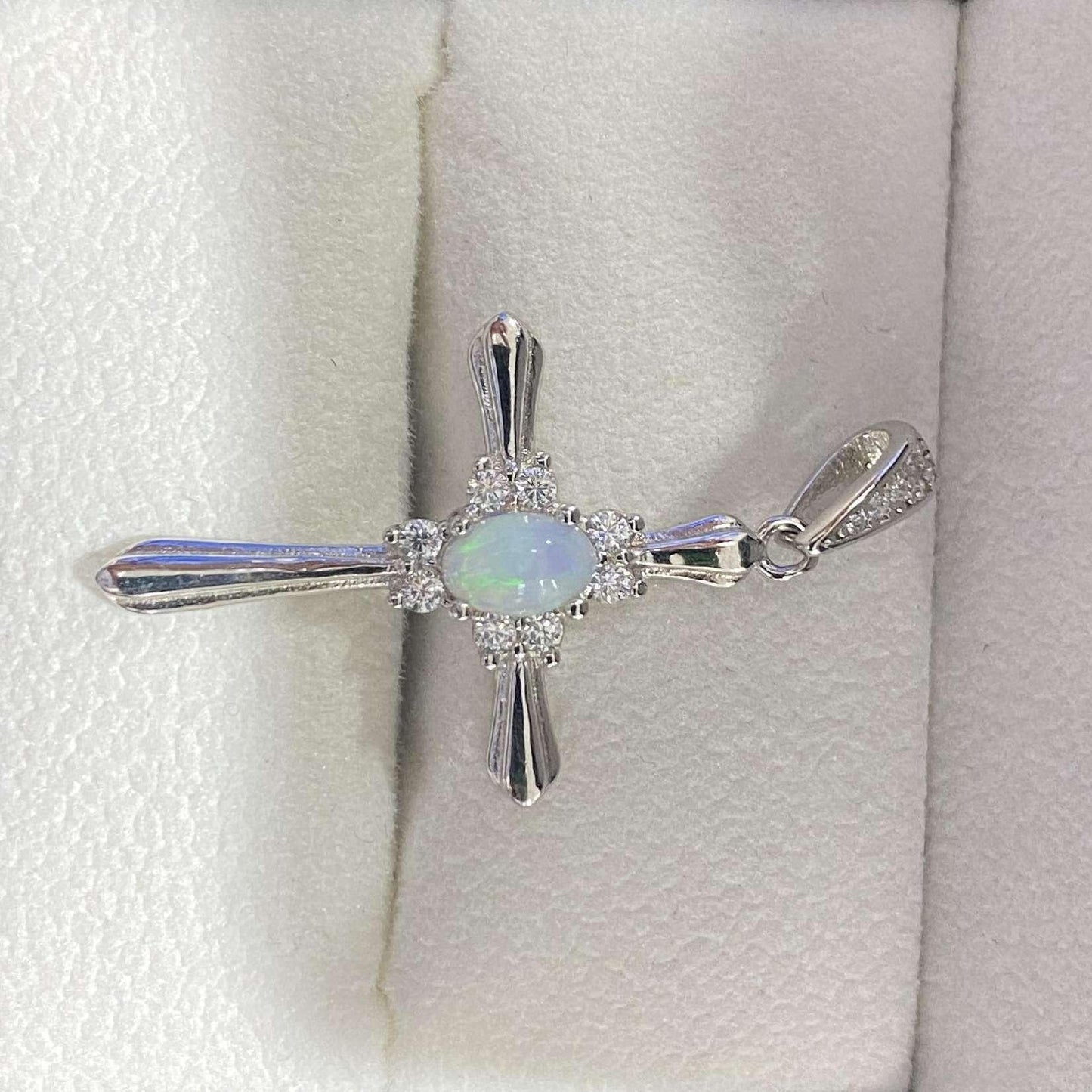 opal pendant