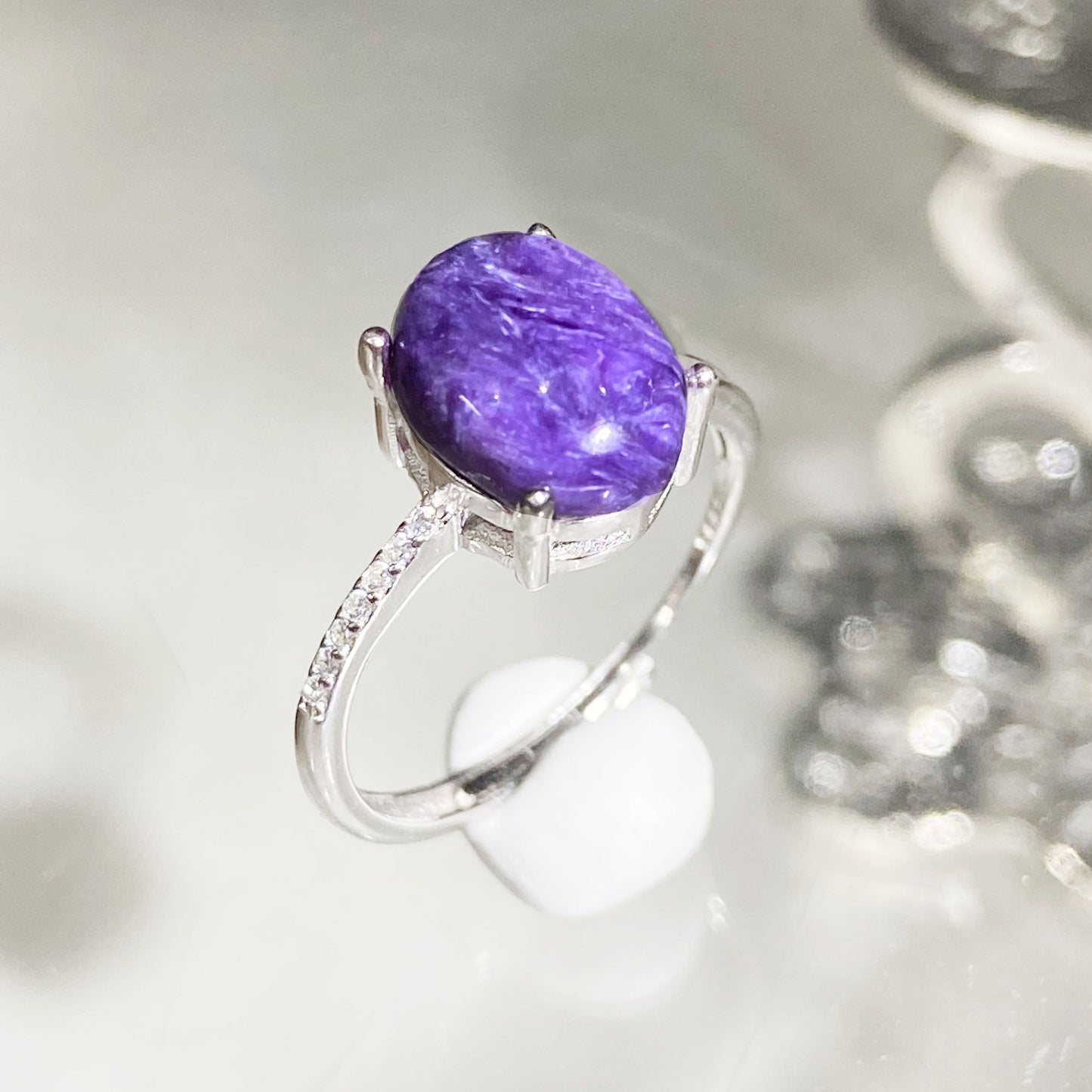 Charoite Ring