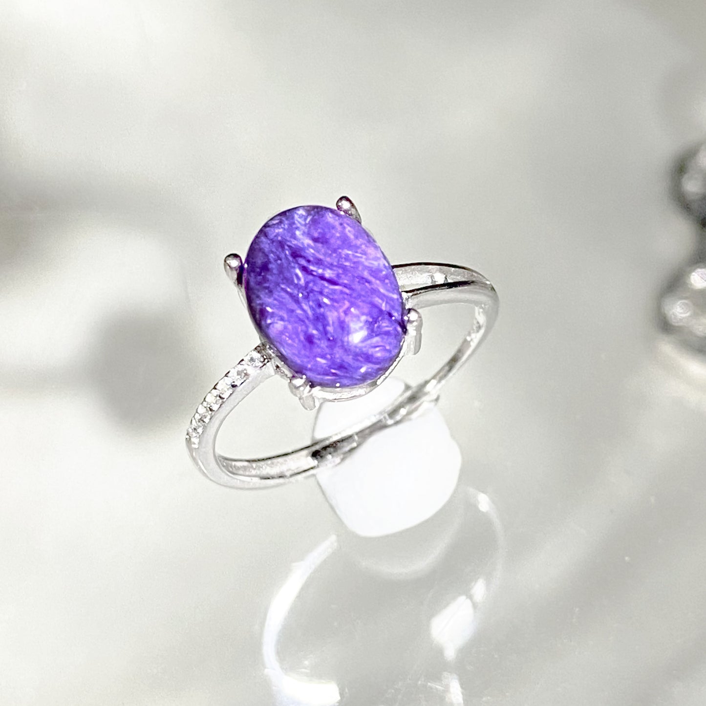 Charoite Ring