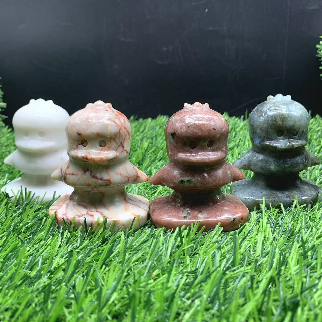 Duckling carvings