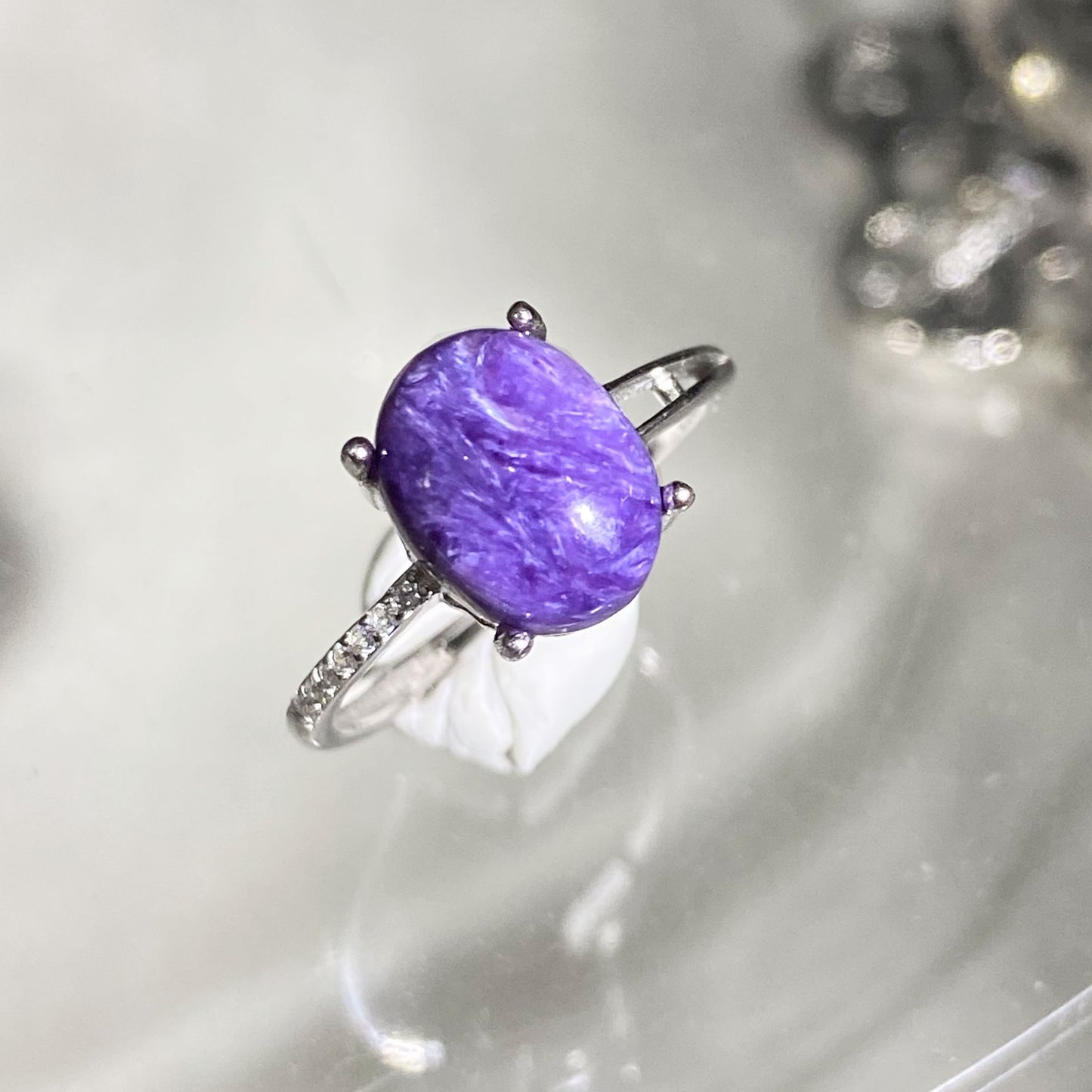 Charoite Ring