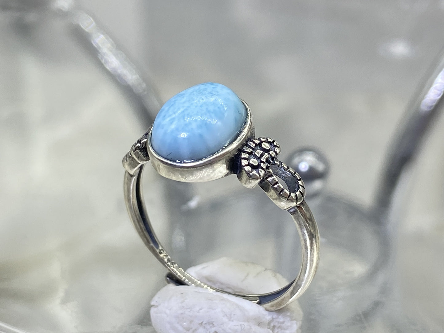 Larimar ring