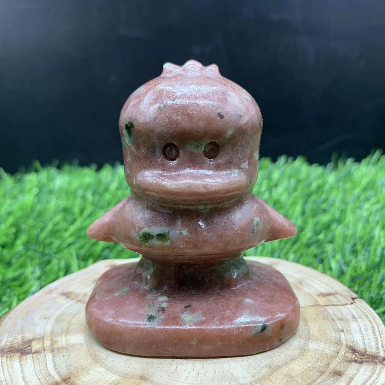 Duckling carvings