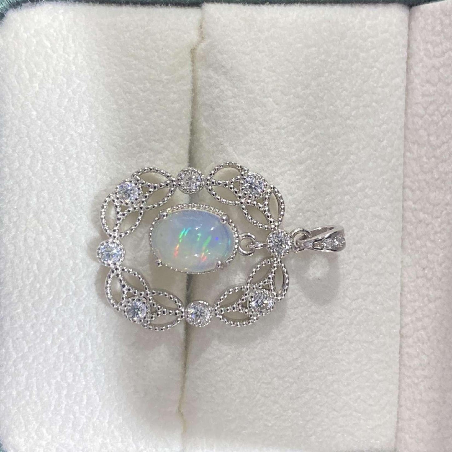 opal pendant