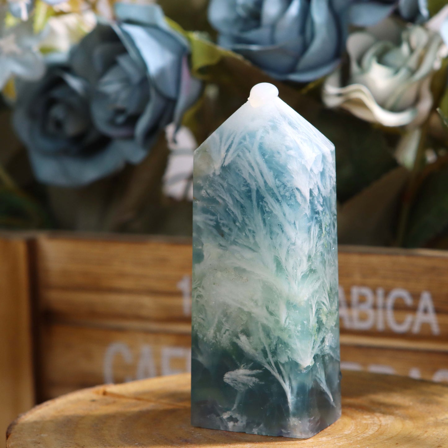 Feather Fluorite Tower