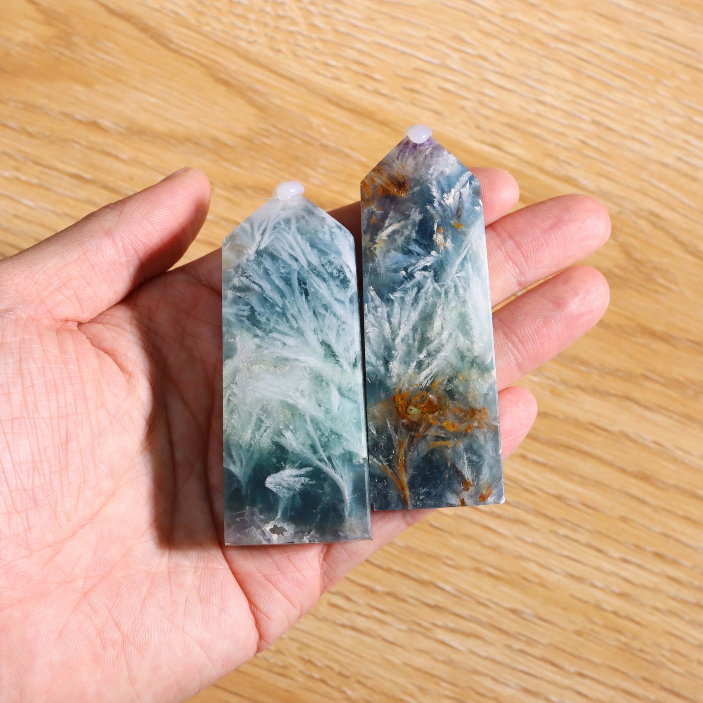 Feather Fluorite Tower