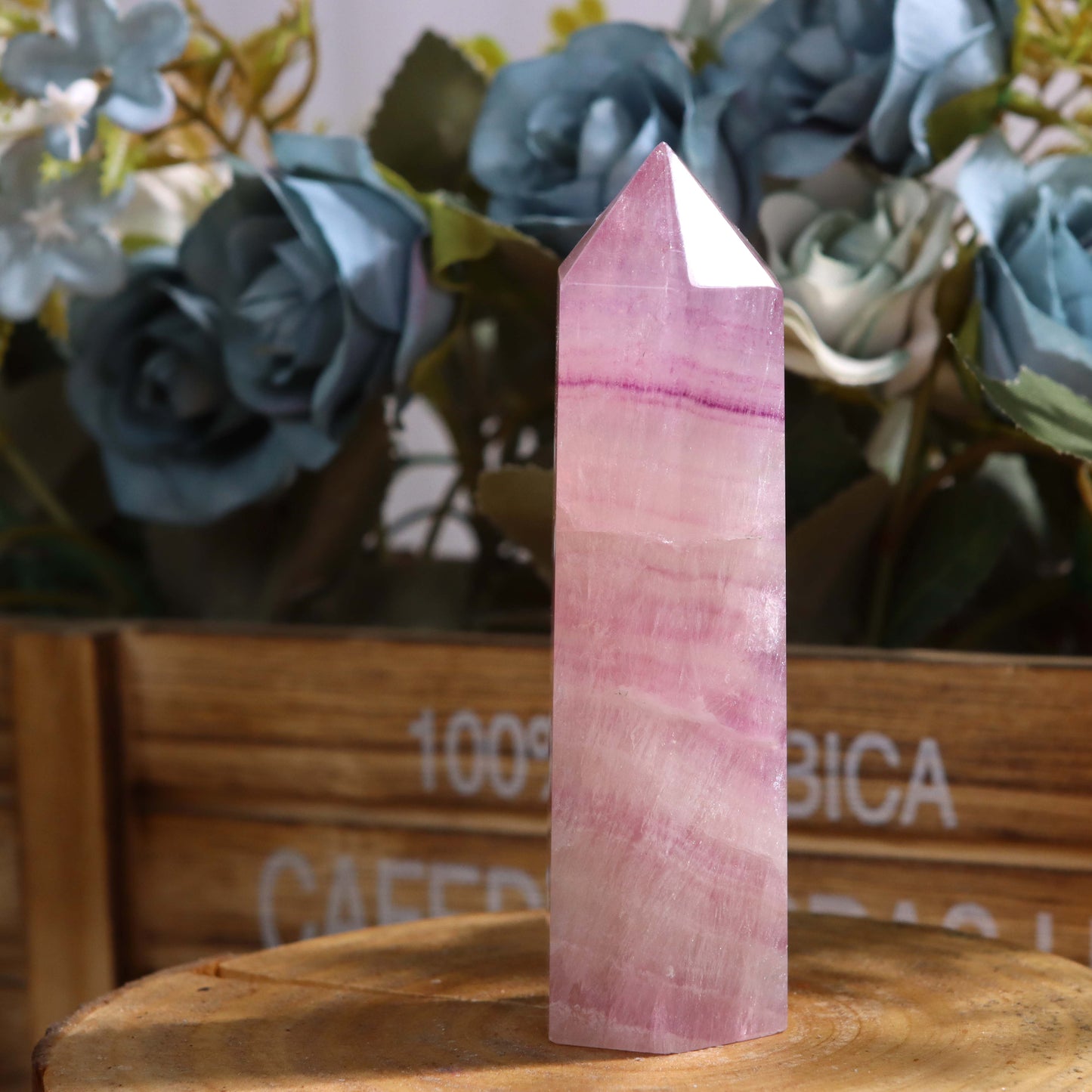 Purple Fluorite Tower