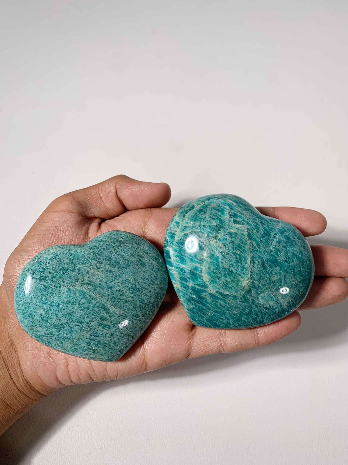Amazonite Heart