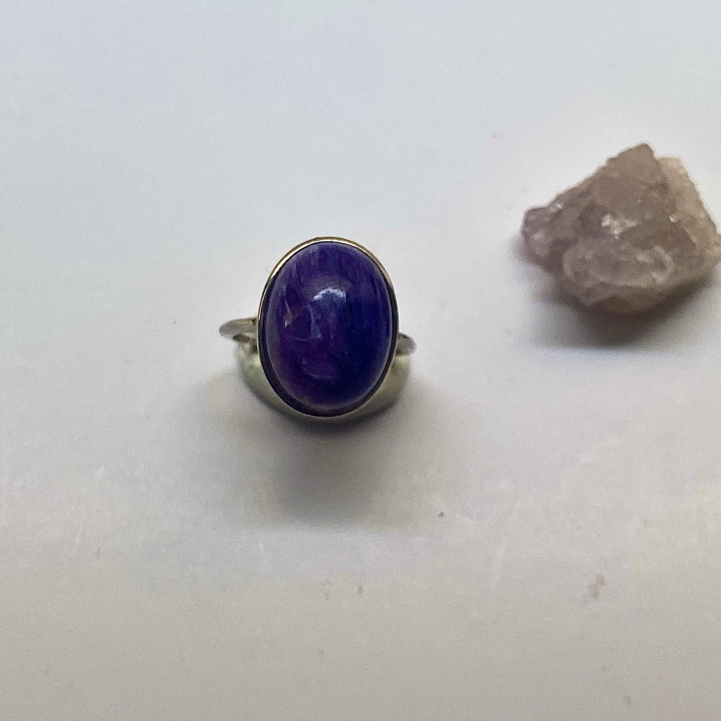 charoite ring