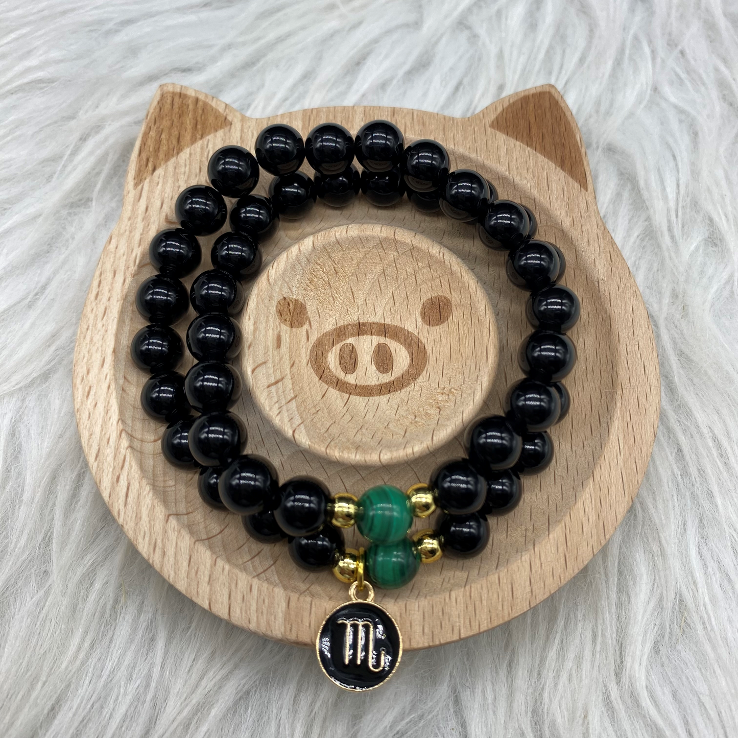 蠍座マルチループブレスレット