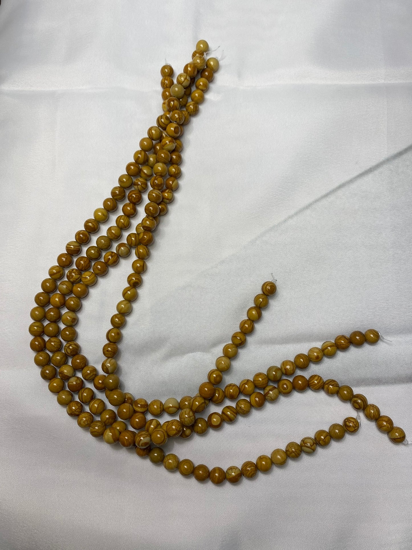 0.CD_Wood jasper stone beads.8mm
