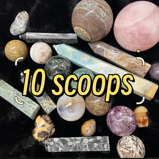 10 scoops