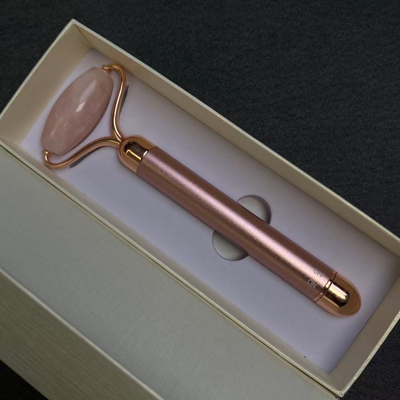 Natural Jade/Crystal Gold Beauty Bar Massage Stick - TikTok Special Offer