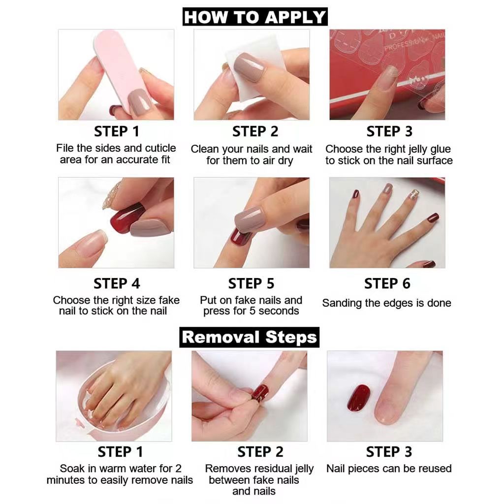 High Quality 100% Handmade Press On Nails-TikTok Special Offer