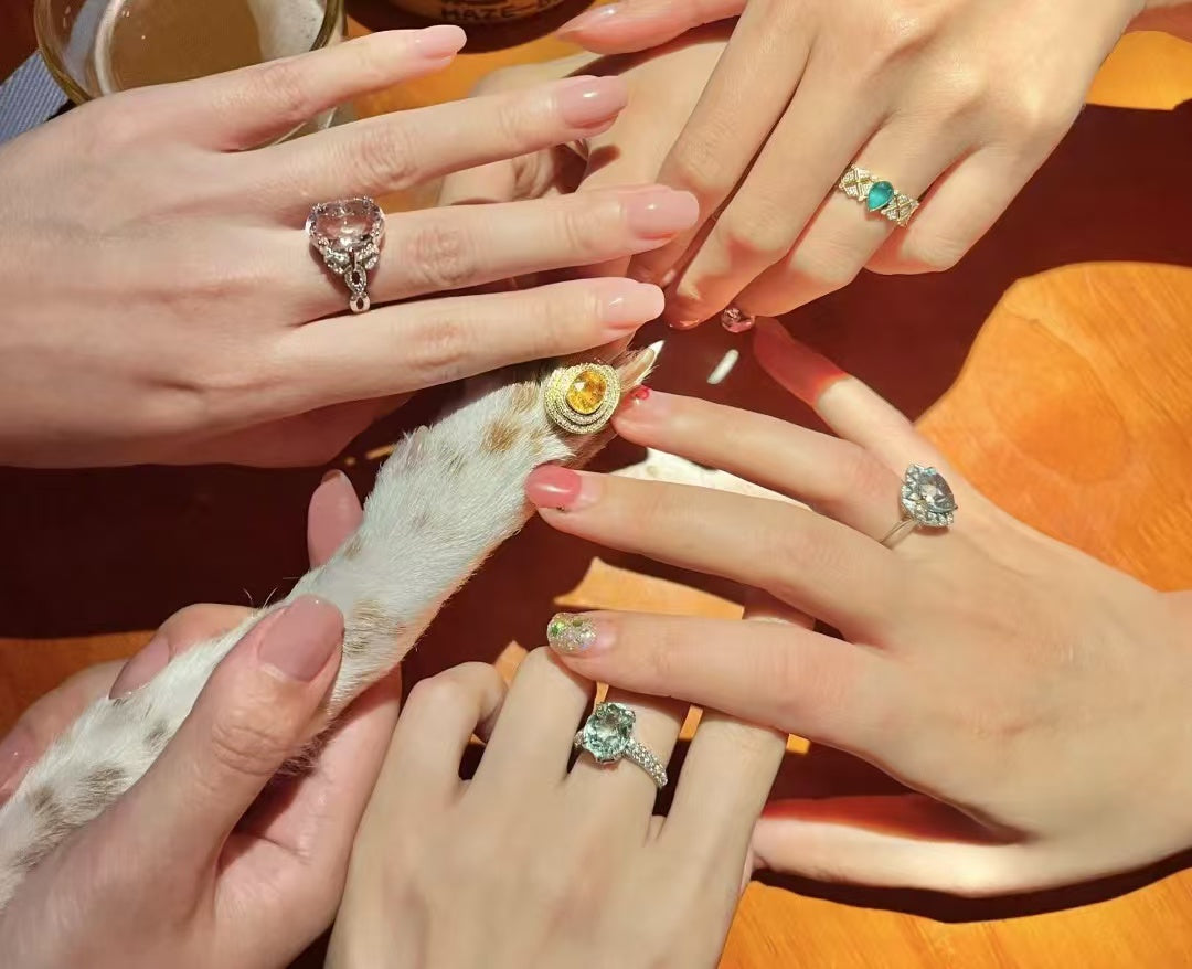 Natural Gemstone Crystal Jewelry Tiktok Live - Check out