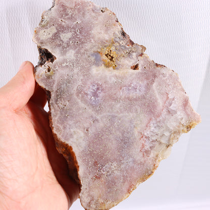 Natural Pink Amethyst slab