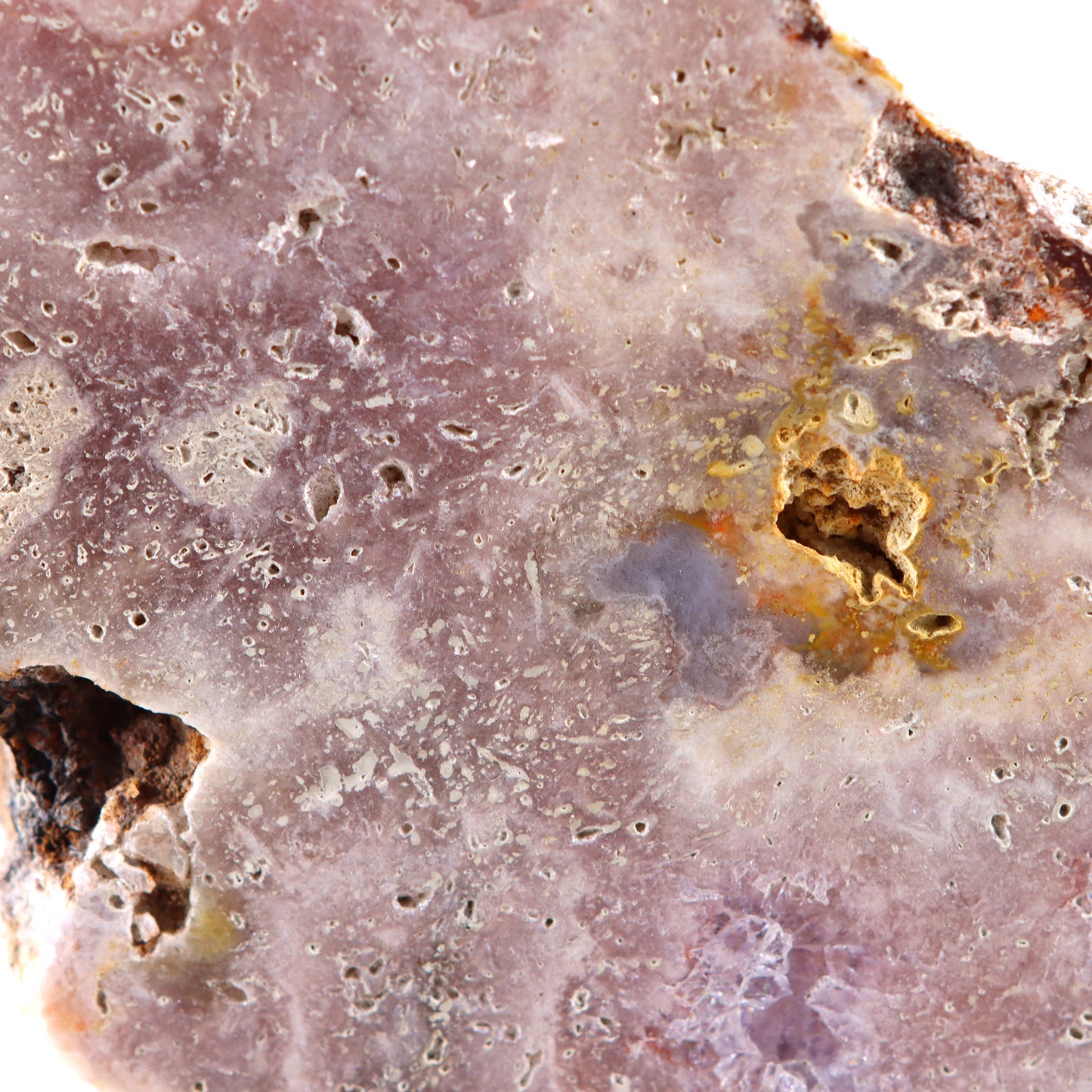 Natural Pink Amethyst slab